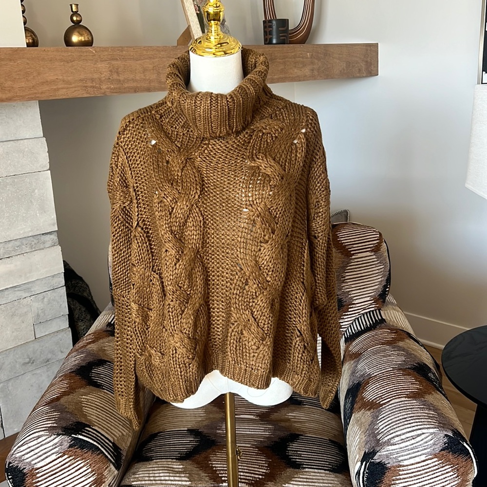 Evereve RD Style Chunky Turtleneck Sweater